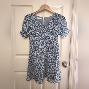 💙Blue Flower Patterned Dress💙